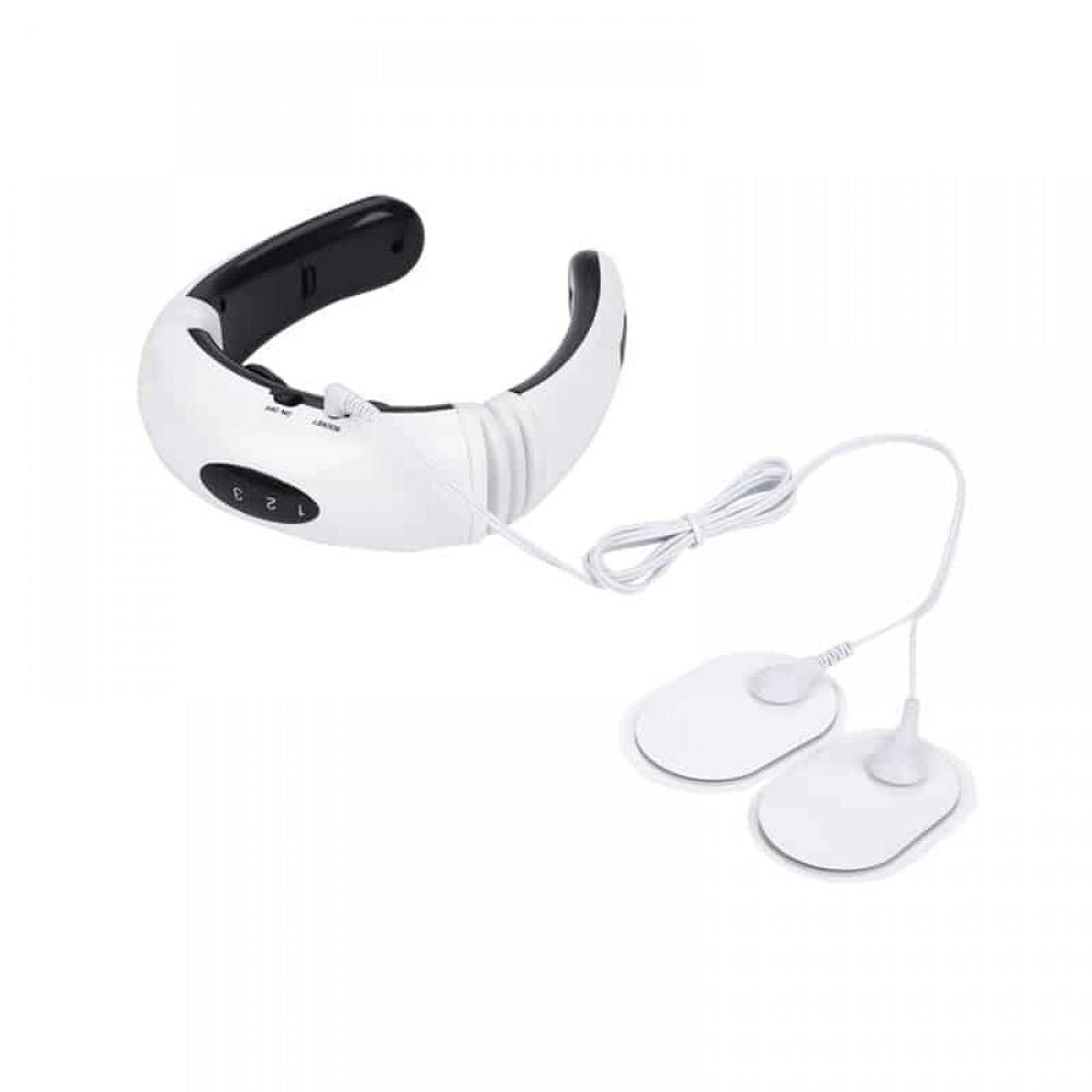 Aparat pentru masajul cervical, cu impulsuri electromagnetice