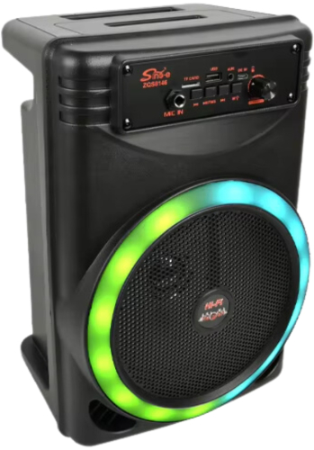 Boxa portabila ZQS8146 48W P.M.P.O USB BT AUX FM microfon
