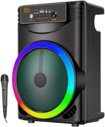 Boxa portabila ZQS8146 48W P.M.P.O USB BT AUX FM microfon