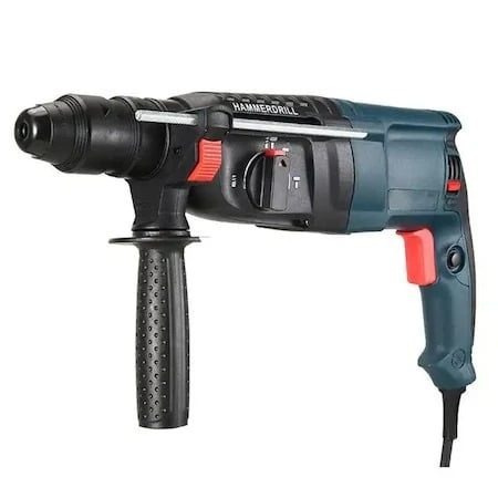 Ciocan Rotopercutor Profesional CAMPION®, 3000 W, 3 J, 30mm, 1200 Rpm, mandrina de rezerva, 5 accesorii si valiza pentru transport