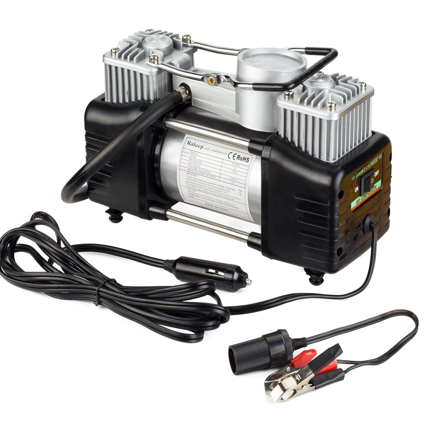 Compresor auto 628-4x4, 2 cilindri, 150 PSI, 35 l/min,compact Premium