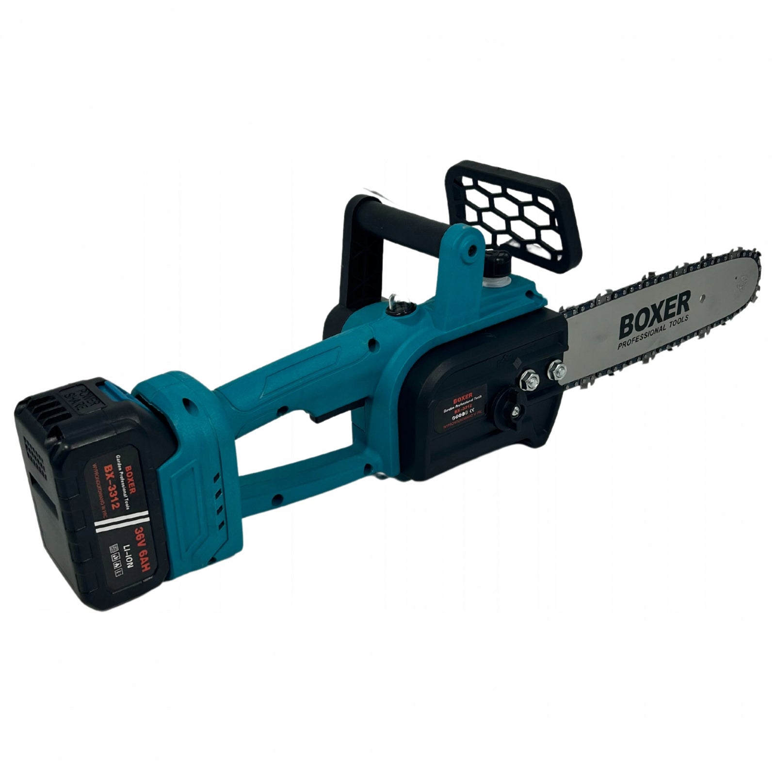 Drujba Ferăstrău cu acumulator 30cm fără fir , 1850W, 2 baterii, BX-3312 BOXER