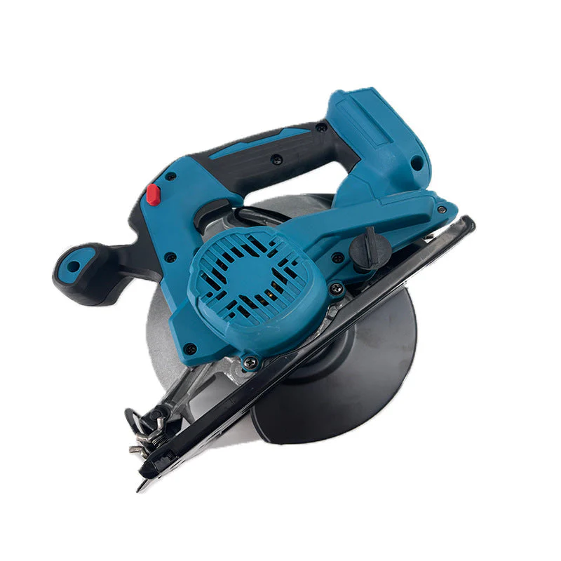 Fierastrau circular de mana, motor fara perii, fara fir, 7 inch, 165 mm, 48V, cu 2 acumulatori 48V