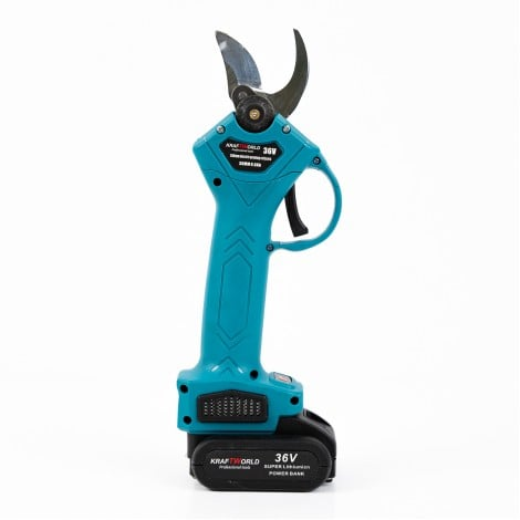 Foarfeca electrica pentru Gradinarit , 2 Acumulatori 48V, , Lama din otel Carbon, baterie 8000mAh,