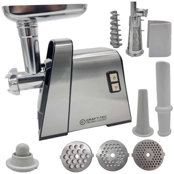 Mașina electrică de tocat carne inox CRAFT-TEC 3800 W MX011