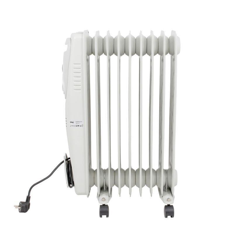Calorifer electric cu ulei, 9 elementi, cu termostat, 3 trepte de putere, max 2000 W, Victronic VC9