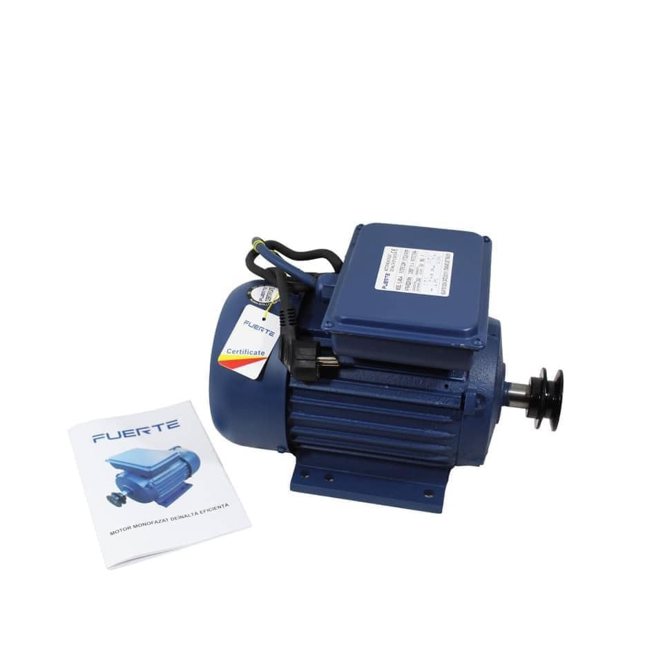 Motor Electric Monofazat 1,5 KW 3000RPM,  bobinaj cupru, FUERTE®