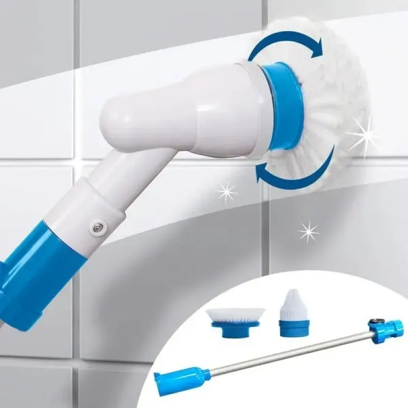 Perie electrica Spin Scrubber, cu 3 capete rotative